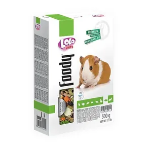 LOLO BASIC teljes értékű takarmány tengerimalacoknak 500 g doboz